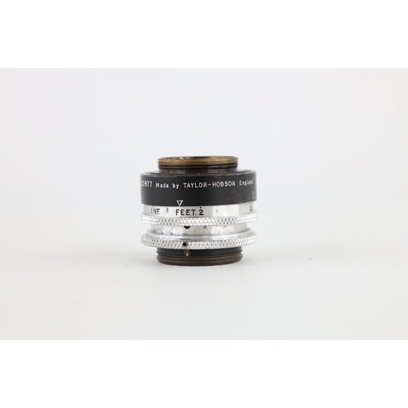 Vintage Taylor Hobson Cooke Filmo 1 Inch f1.8 4A Cine C Mount Camera Lens